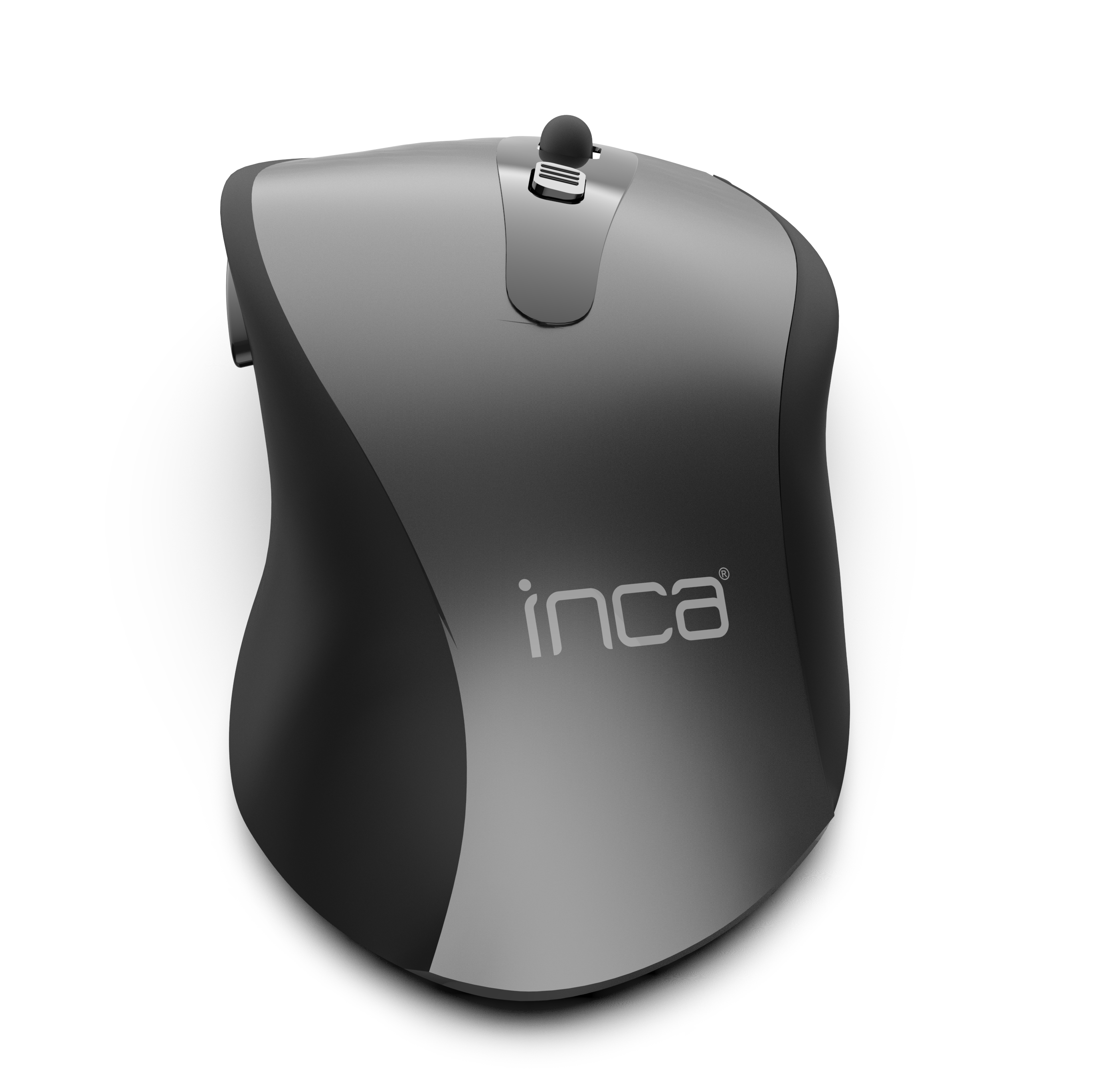 Cian Technology GmbH Inca IWM-505 - rechts - Optisch - RF Wireless - 1600 DPI - Schwarz, Ansicht 4