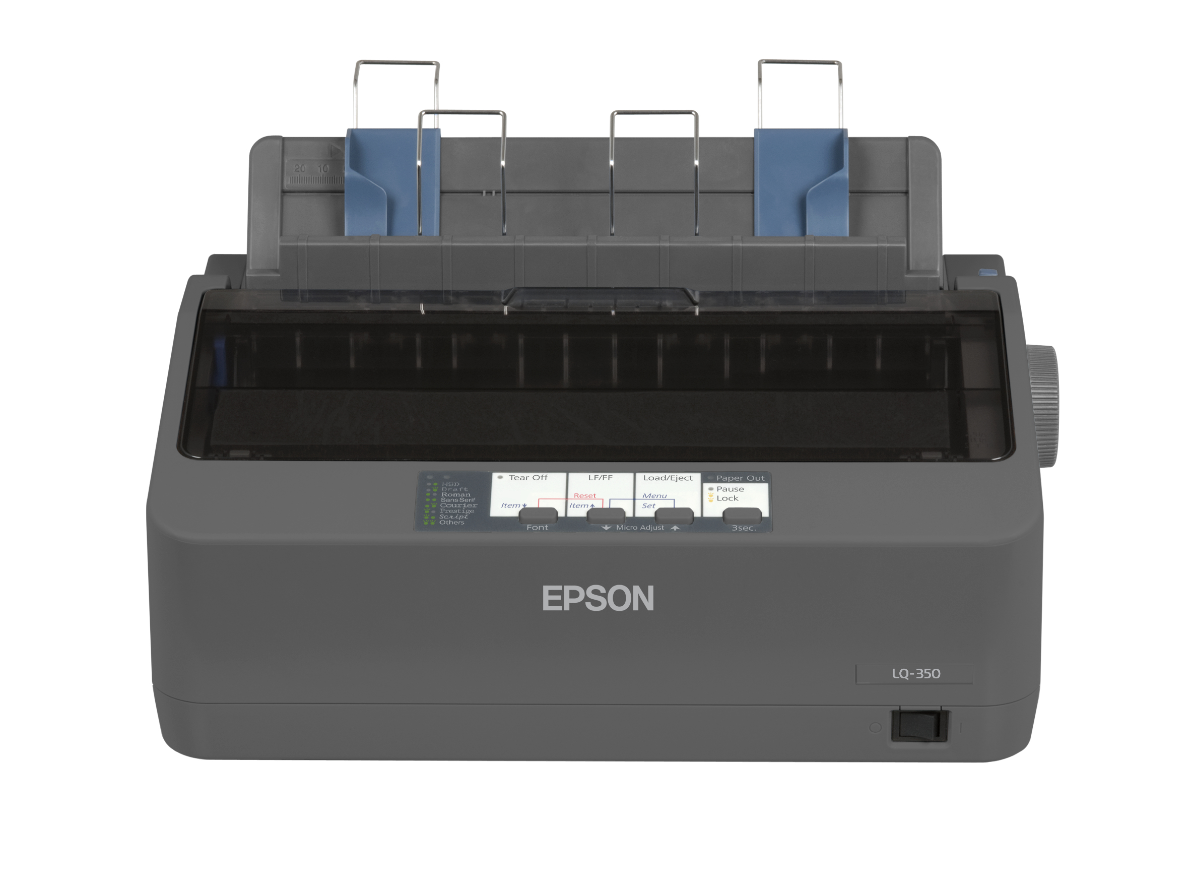 Epson LQ 350 - Drucker - s/w - Punktmatrix - 24 Pin, Ansicht 2