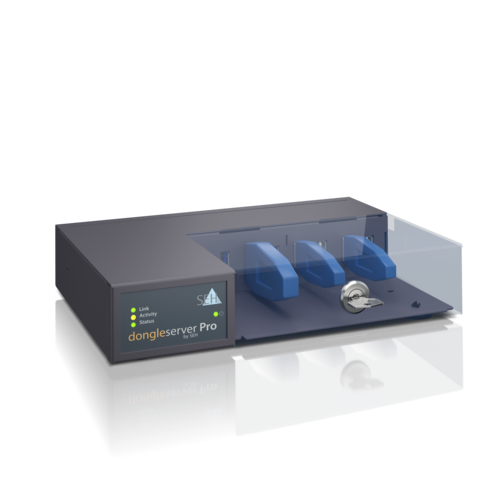 SEH dongleserver Pro - Geräteserver - GigE, USB 2.0, Ansicht 4
