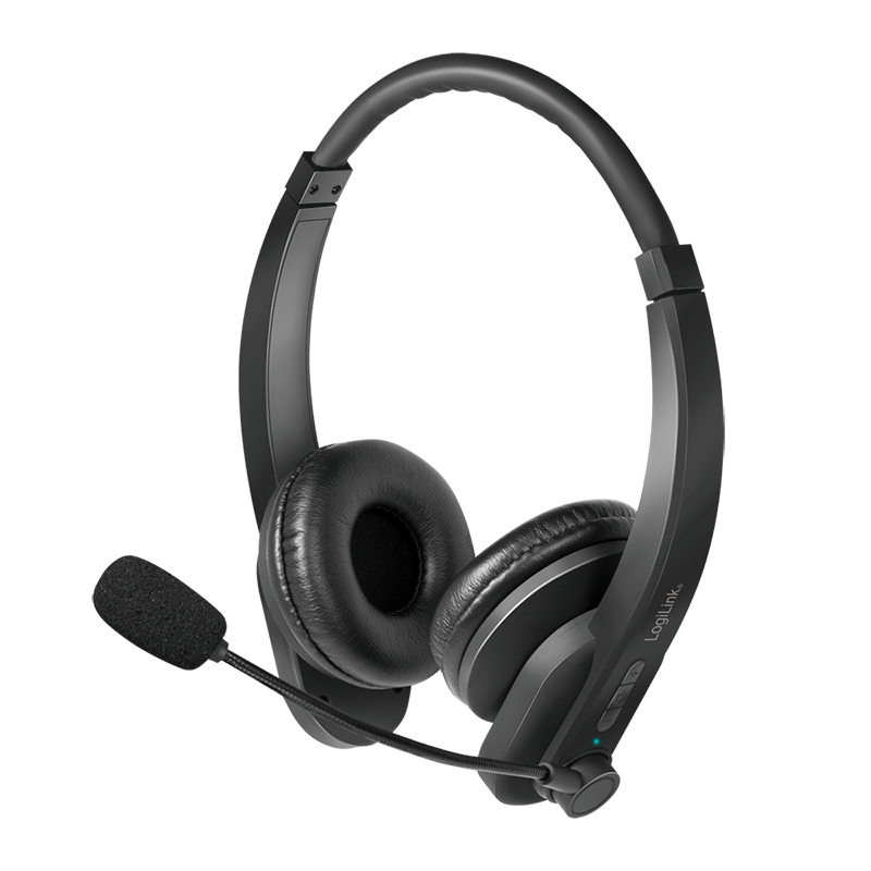 LogiLink Headset - On-Ear - Bluetooth - kabellos, Ansicht 2