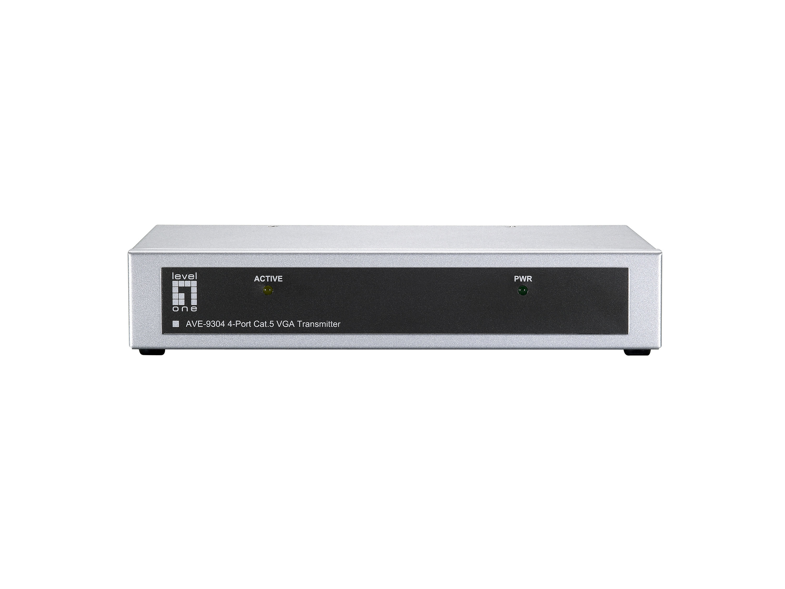 LevelOne AVE-9304 4-port LR Cat.5 A/V Transmitter, Ansicht 2
