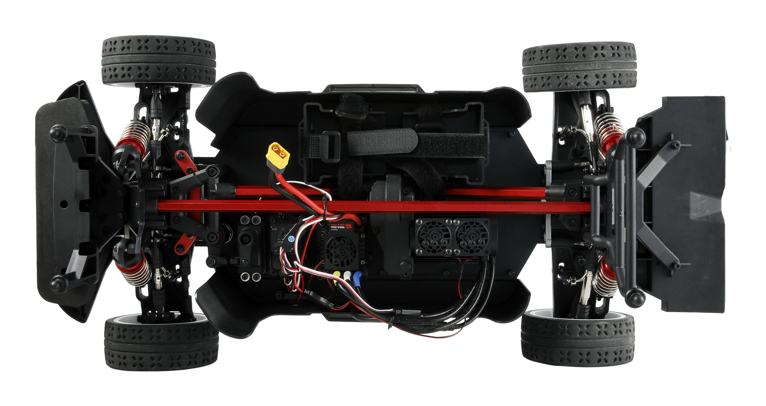 Amewi RC Rallye Citroen CR3 WRC HyperGo 1 7 schwarz/rot, Ansicht 3