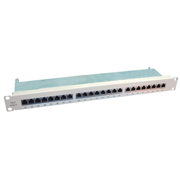 VALUE Roline Value - Patch Panel - CAT 6 - STP - RJ-45 X 24 - Grau - 48.3 cm (19), Ansicht 2