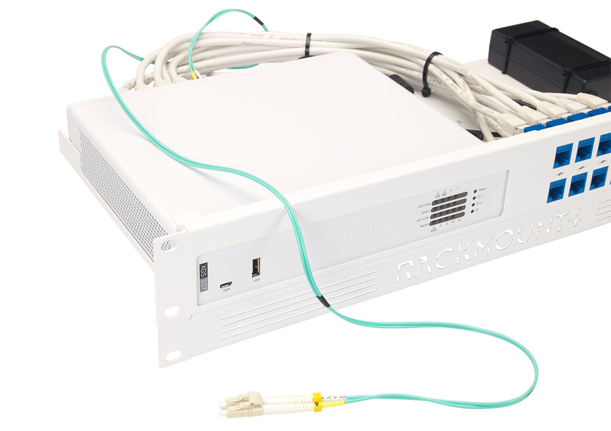 Rackmount.IT SORACK - Netzwerk-Einrichtung - Rack montierbar - signalweiß (RAL 9003), Ansicht 2