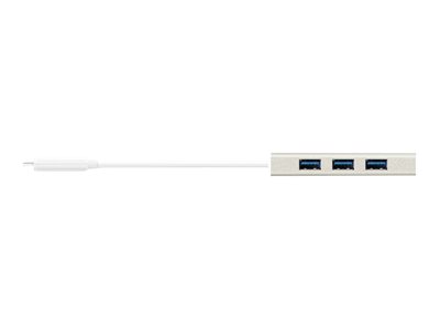 j5create JCH471 - Netzwerkadapter - USB-C - Gigabit Ethernet x 1 + USB 3.0 x 3, Ansicht 3