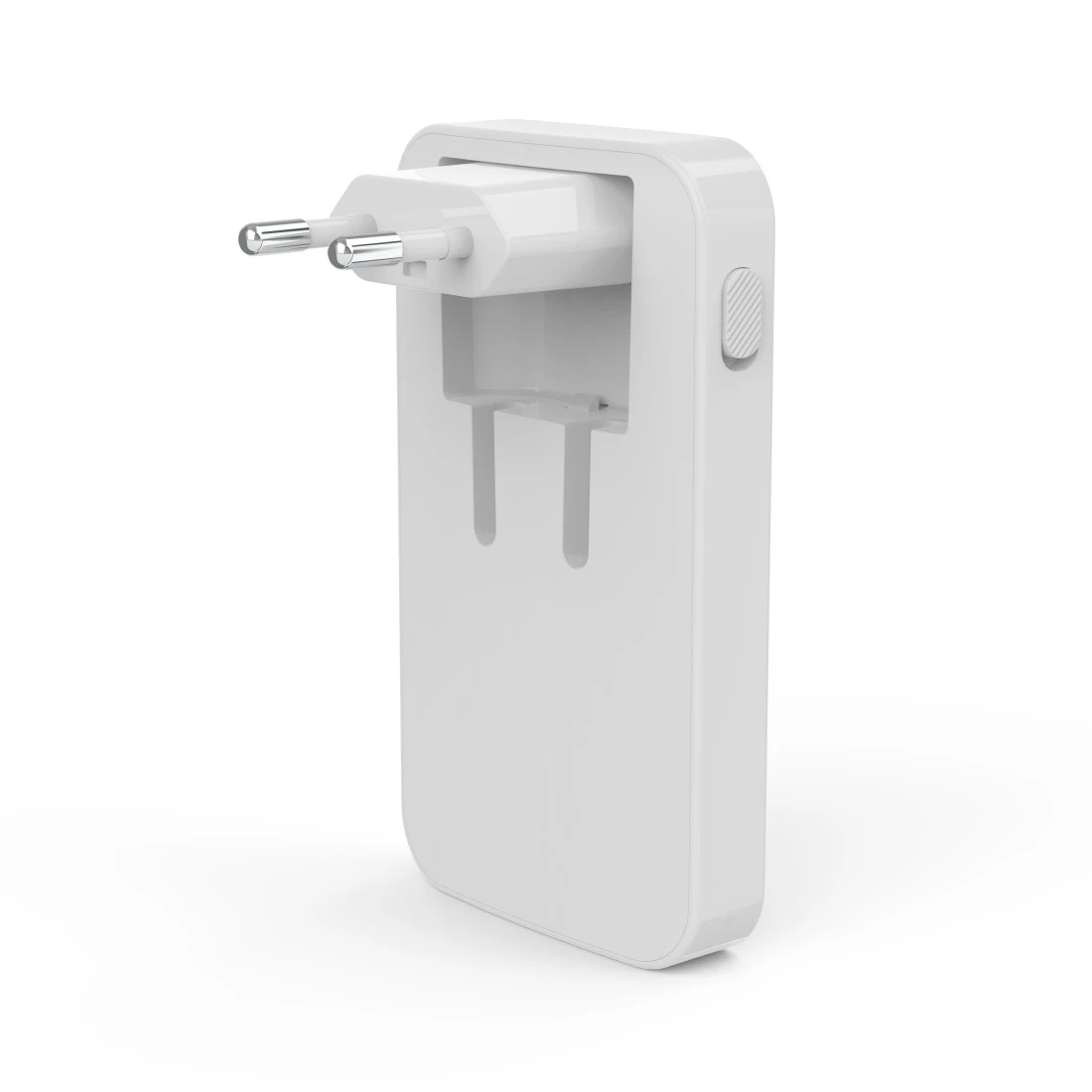 Hama Schnellladegerät 2x USB-C 1x USB-A flaches Mini-Ladegerät PD 65 W - Schnellladegerät, Ansicht 3