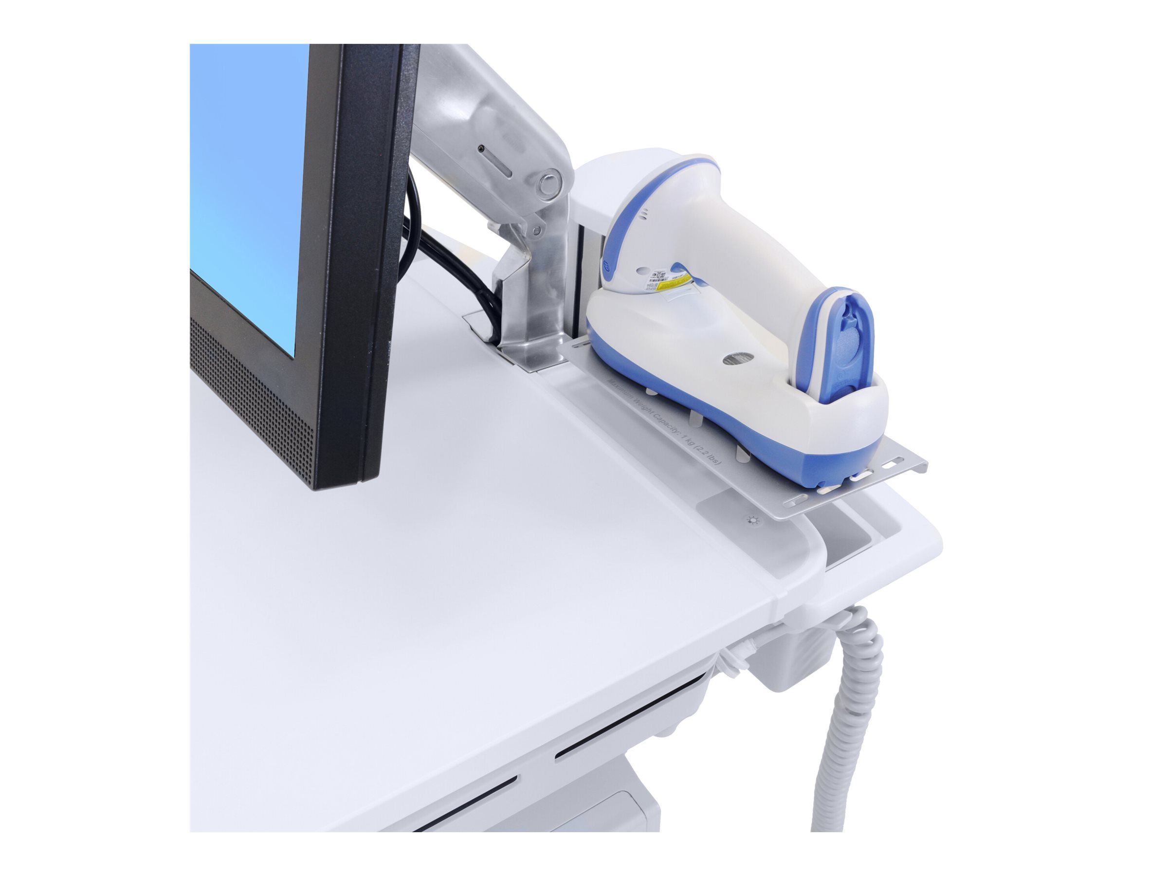 Ergotron Regal für Scanner - Silber, Ansicht 3