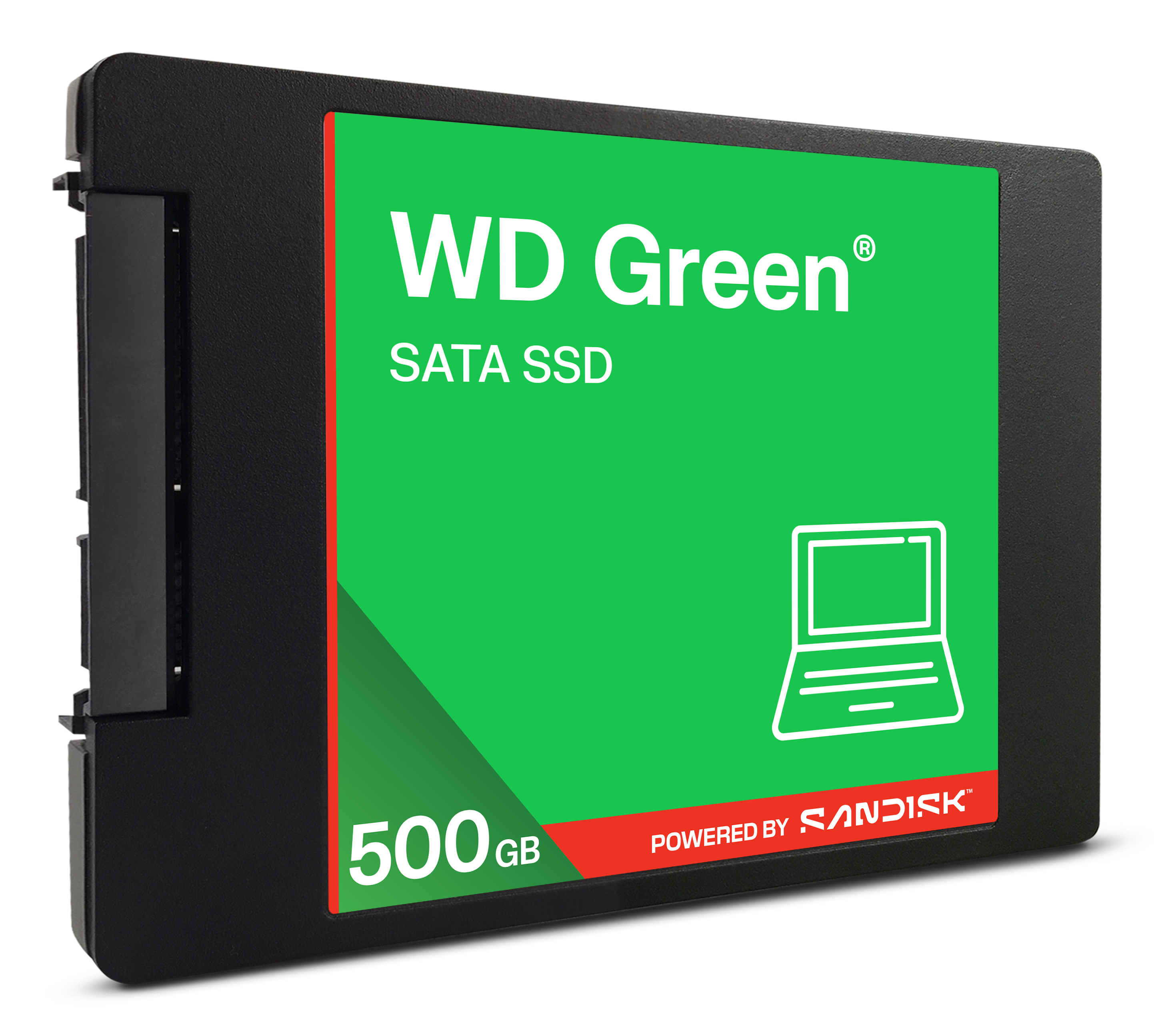 WD Green - SSD - 500 GB - cased - intern - 2.5 (6.4 cm), Ansicht 2