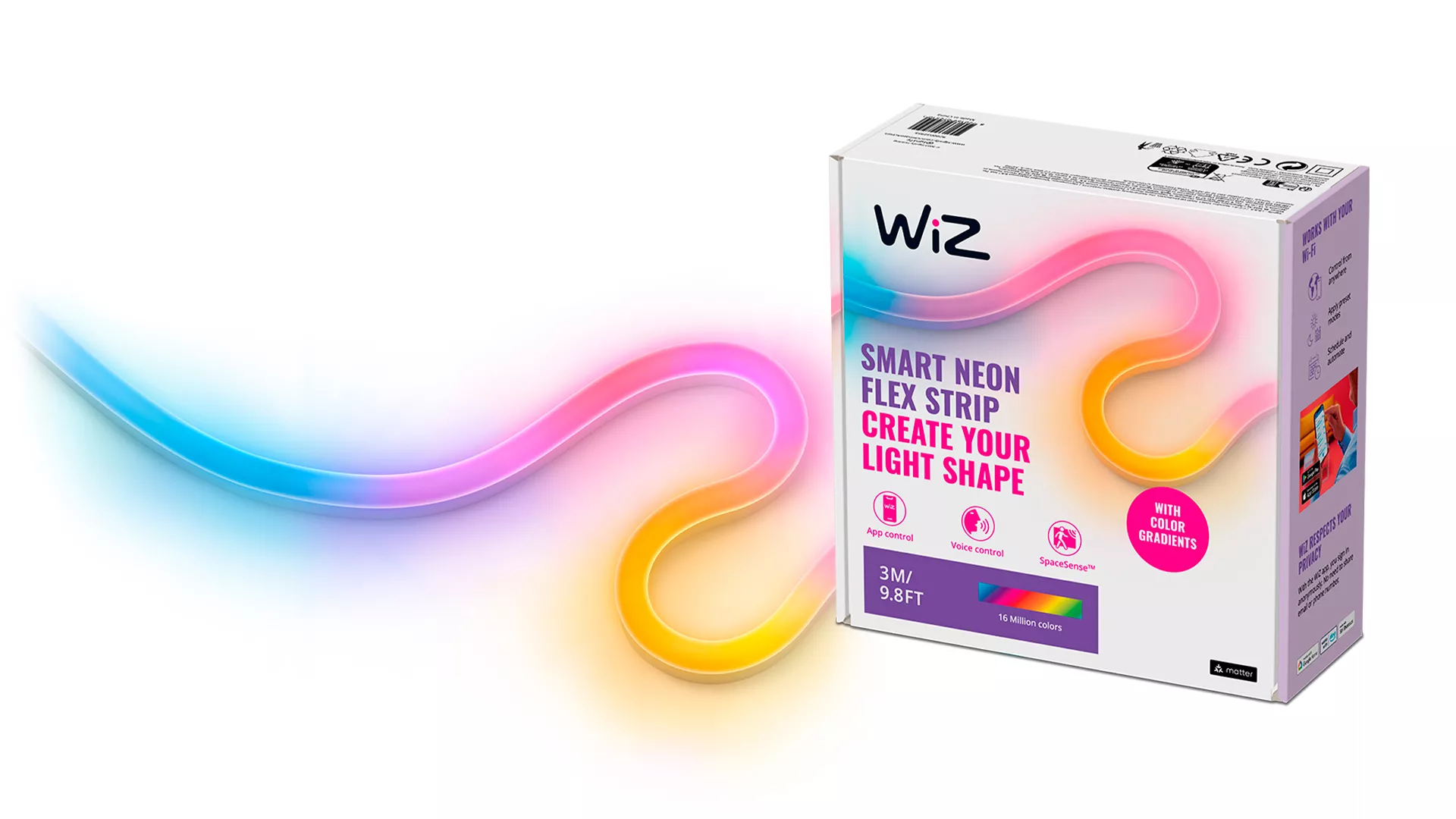 WIZCONNECTED FlexStrip Tunable White & Color 3 m Einzelpack, Ansicht 3