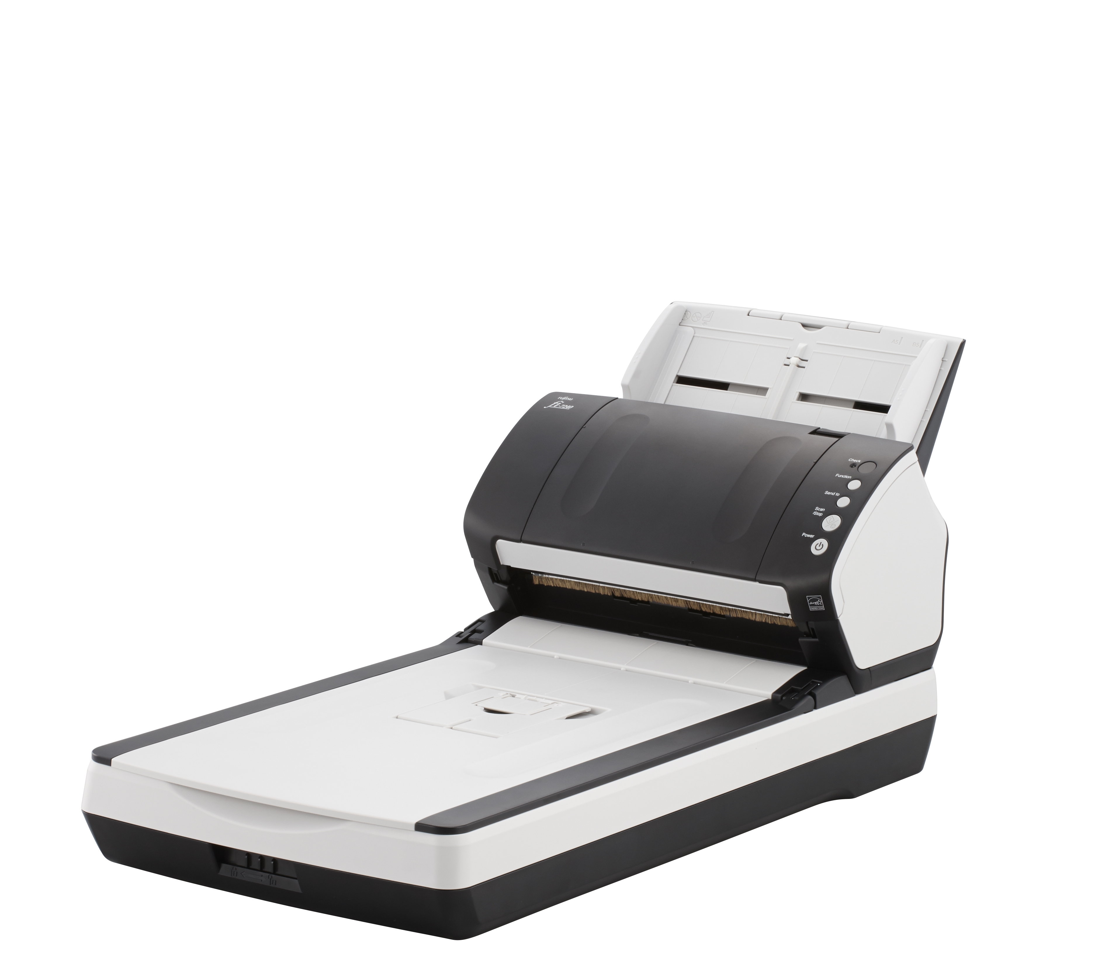 Fujitsu fi-7240 - Dokumentenscanner - Triple CCD - Duplex - 216 x 355.6 mm - 600 dpi x 600 dpi - bis zu 40 Seiten/Min., Ansicht 3