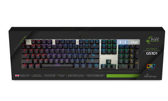MEDIARANGE Gaming-Tastatur 14 Farbmodi - Tastatur - 104 Tasten - TL: UK, QWERTY, Ansicht 3