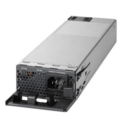 Cisco PWR-C1-350WAC-P=, Stromversorgung, Schwarz, Metall, 1194 BTU/h, 350 W, 100 - 240 V