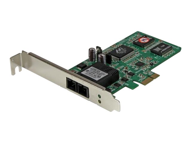 StarTech.com LWL / Glasfaser PCI Express Gigabit Netzwerkkarte - SC Fibre Channel Multimode NIC - 550m - Netzwerkadapter - PCIe - 1000Base-FX