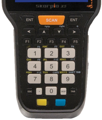 Datalogic Skorpio X5 - Datenerfassungsterminal - robust - Android 10 - 64 GB - 10.9 cm (4.3), Ansicht 4