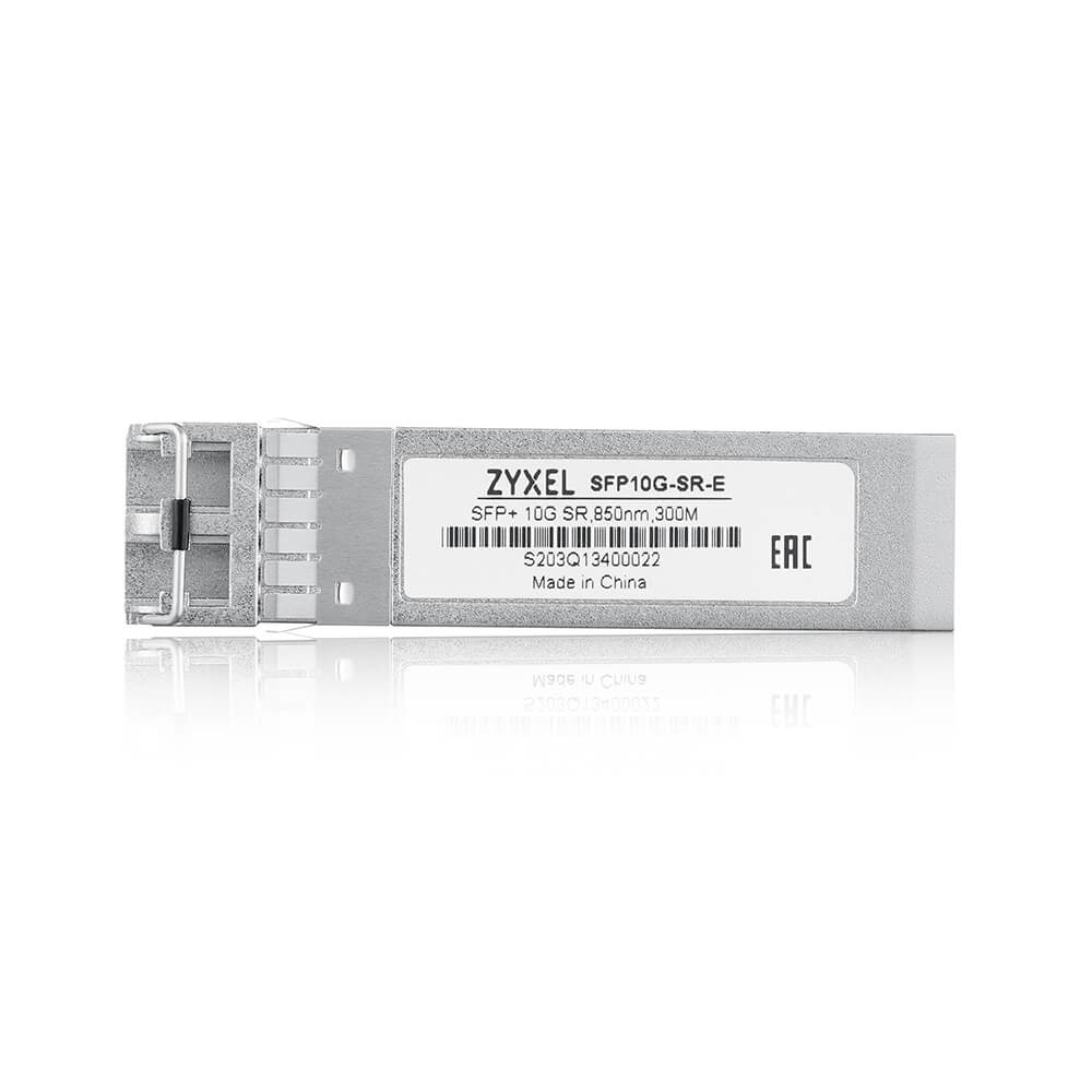 ZyXEL SFP10G-SR-E - SFP+-Transceiver-Modul - 10 GigE - 10GBase-SR - LC Multi-Mode - bis zu 300 m - 850 nm, Ansicht 2