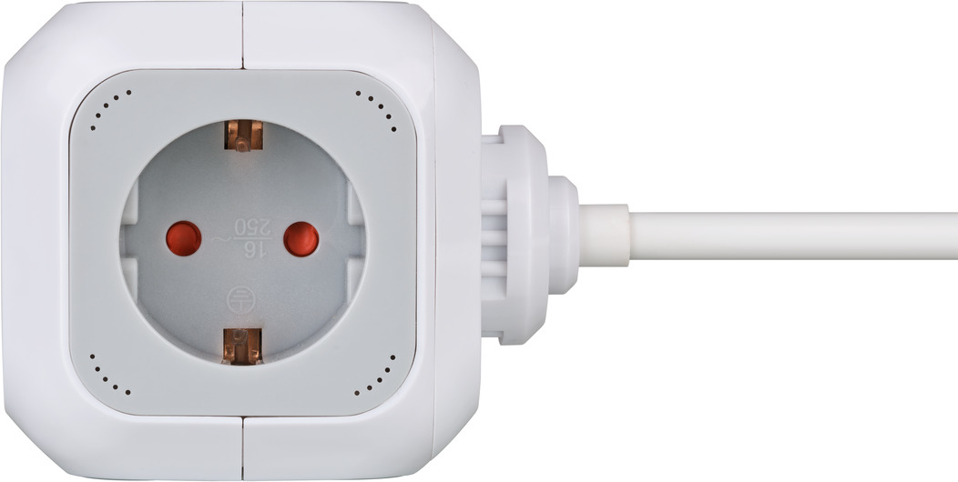 Brennenstuhl 1150090 - 1,4 m - 4 AC-Ausgänge - Indoor - IP20 - Weiß - 230 V, Ansicht 2