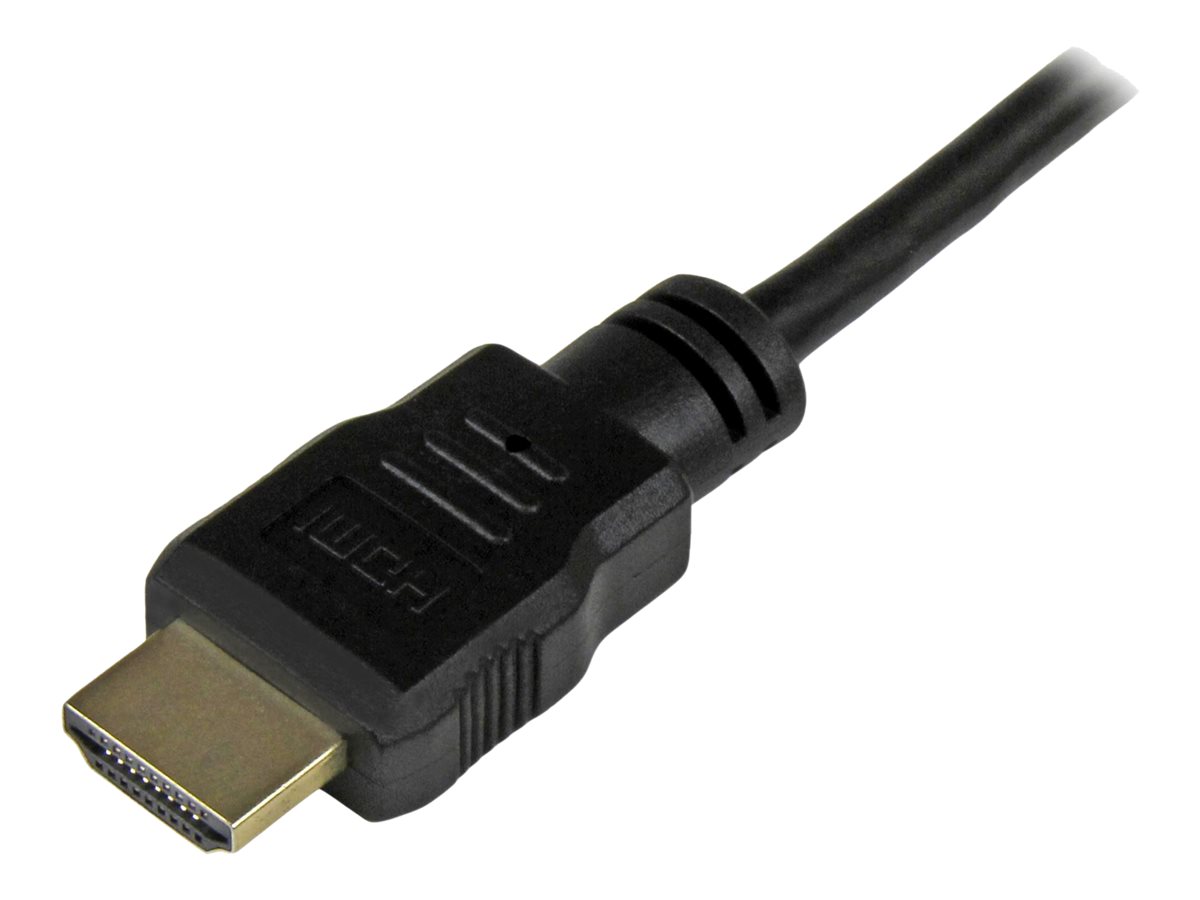 StarTech.com 1 ft High Speed HDMI Cable with Ethernet - HDMI to HDMI Mini- MM (HDMIACMM1)