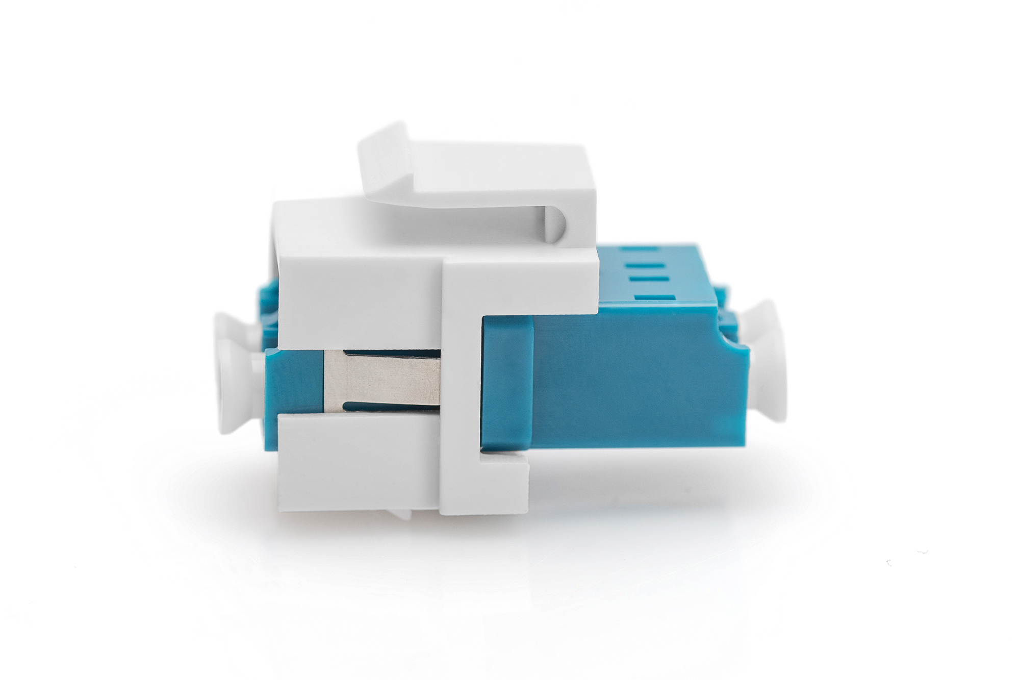 DIGITUS LWL-LC/LC-Duplex-Kupplung, Singlemode, Keystone-Modul, Ansicht 3