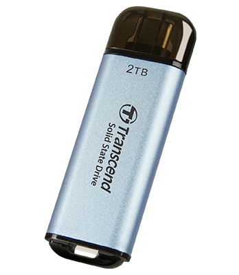 Transcend ESD300C - SSD - 2 TB - extern (tragbar), Ansicht 2