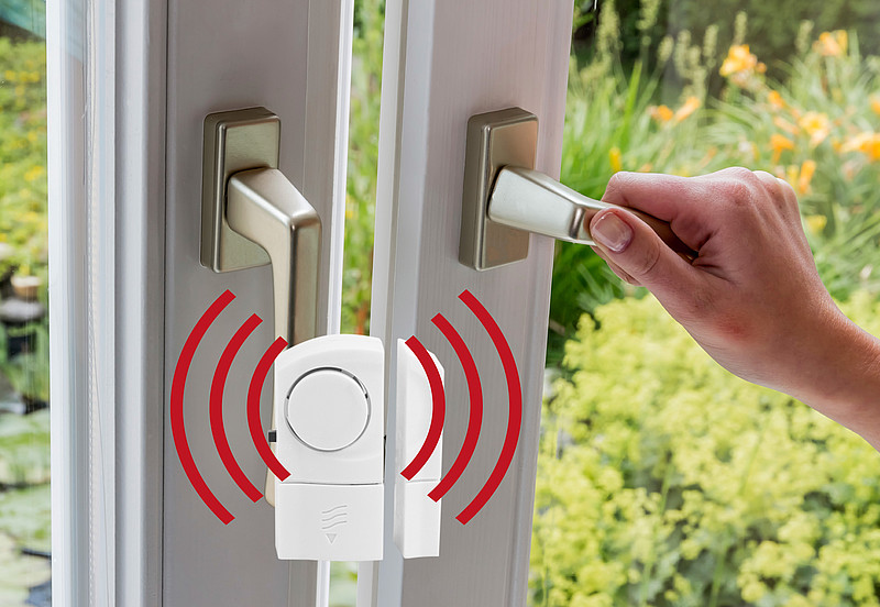 Olympia TF 400 - Fenster- und Türensensor - weiß (Packung mit 4), Ansicht 2