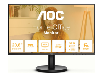AOC Basic-line 24B3CA2 - B3 Series - LED-Monitor - 61 cm (24)