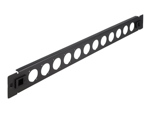 DELOCK 48,26cm D-Typ Patchpanel 12 Port (66900)