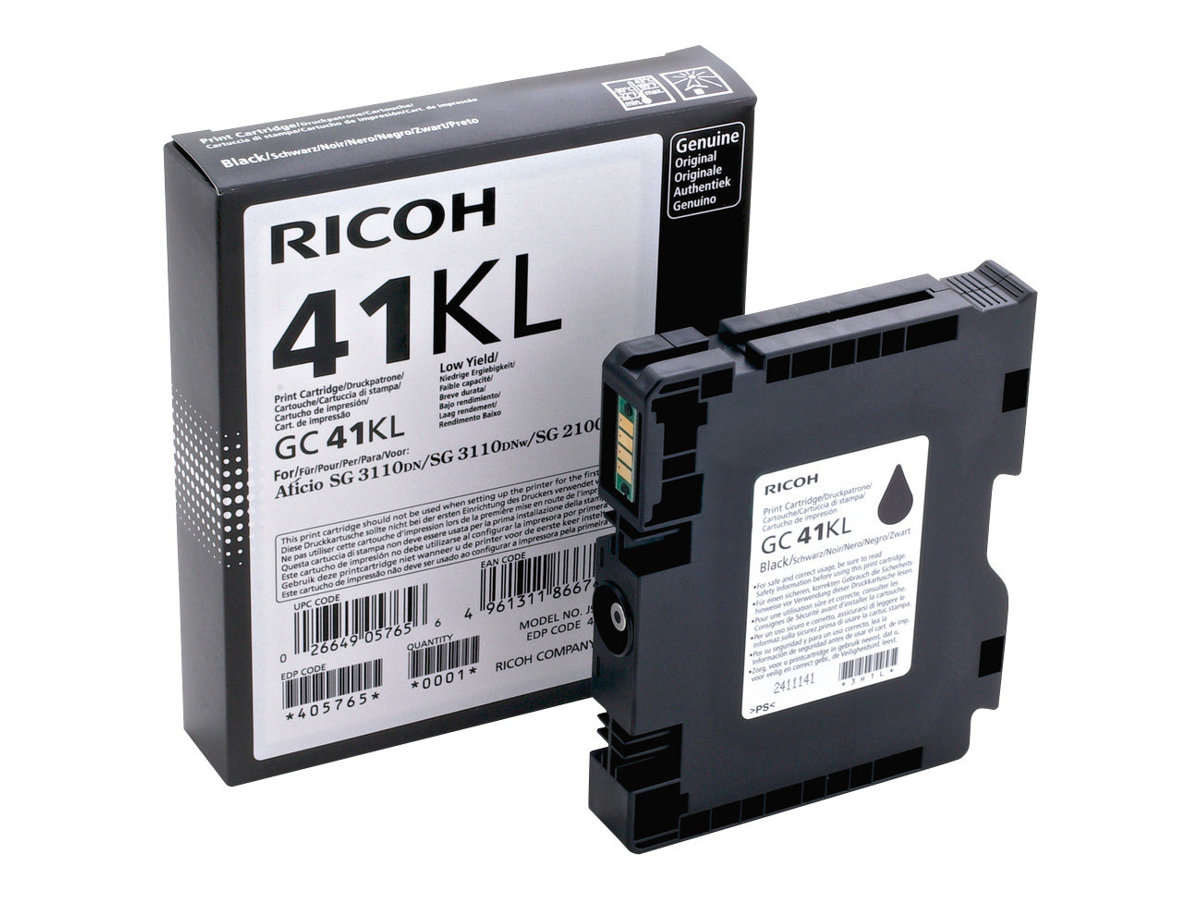 Ricoh GC 41KL - Low Yield - Schwarz (405765)