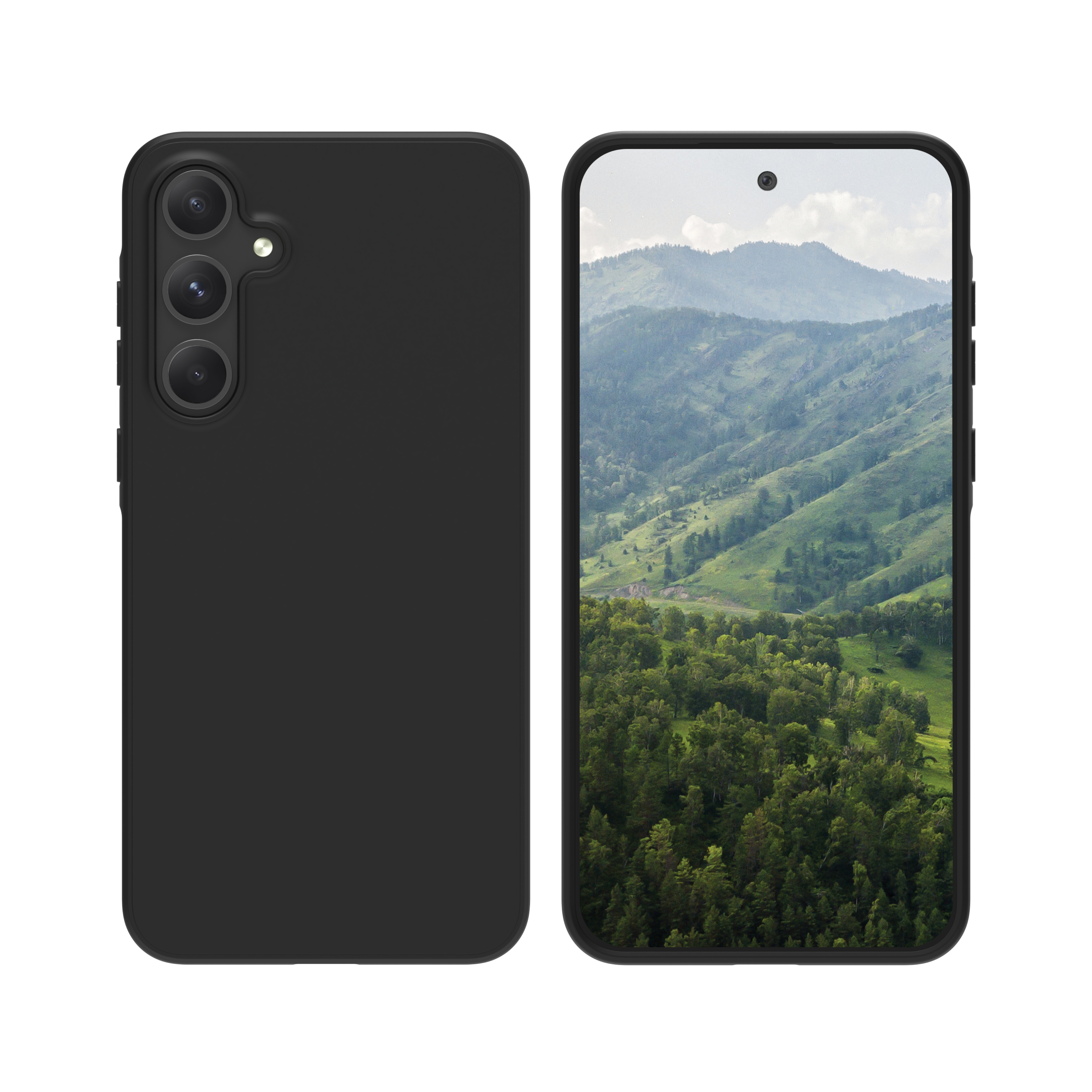 dbramante1928 Greenland - Hintere Abdeckung für Mobiltelefon - Kunststoff - Night Black - für Samsung Galaxy A55, Ansicht 2
