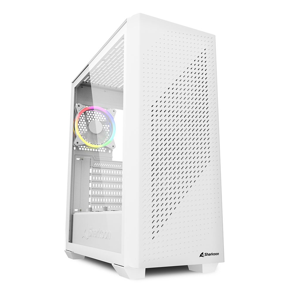 Sharkoon VS9 White RGB               ATX, Ansicht 2