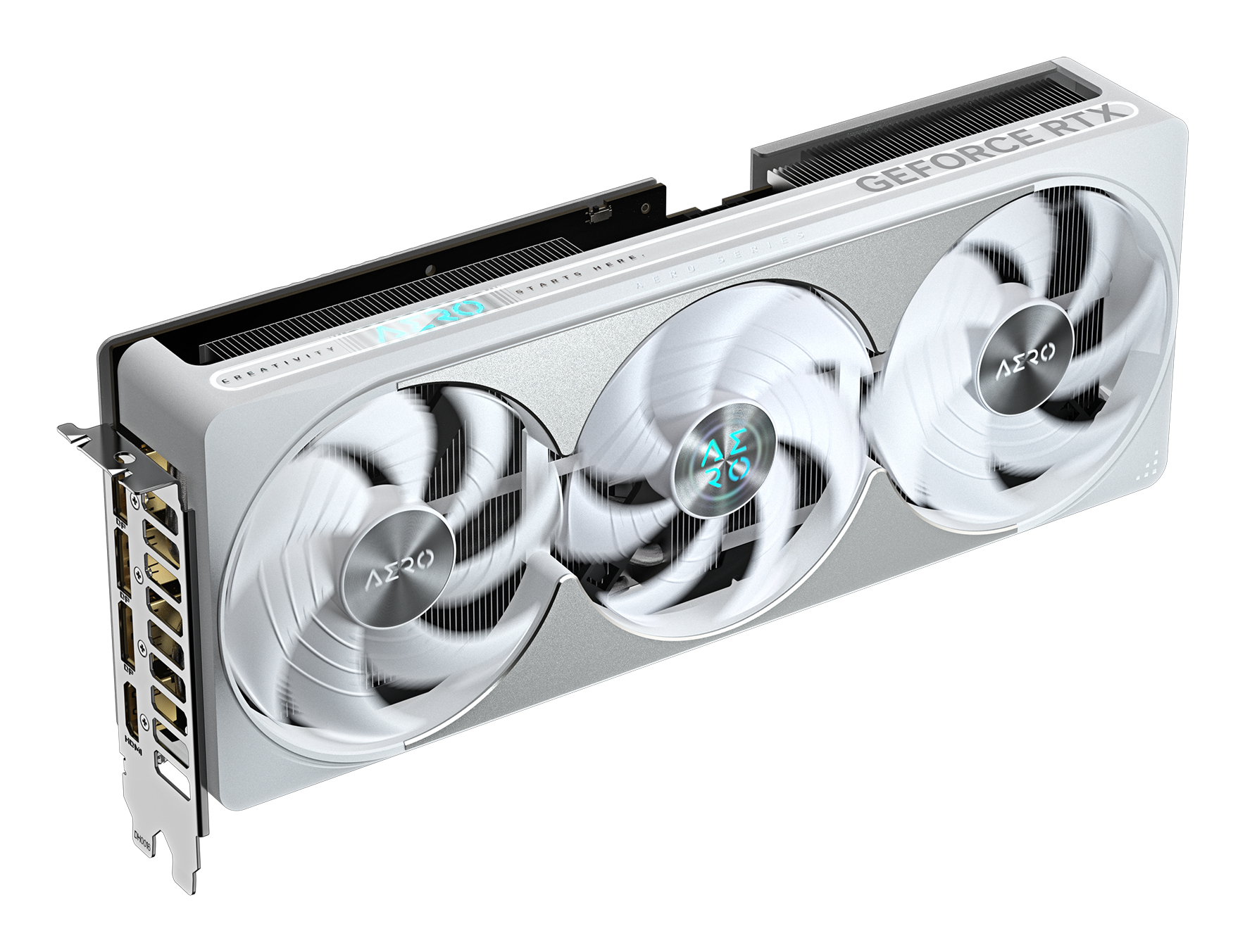 Gigabyte GeForce RTX 5080 AERO OC SFF 16G - Grafikkarten, Ansicht 2