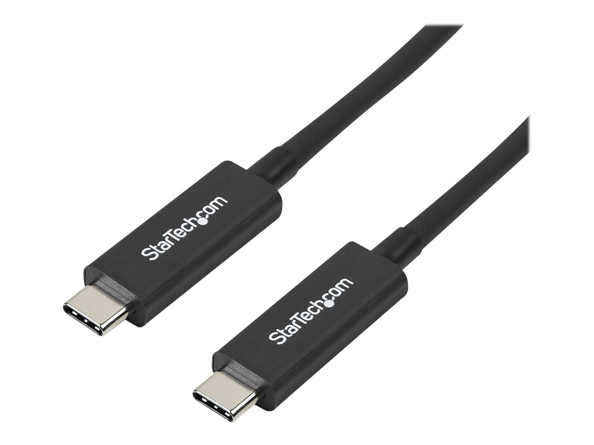 StarTech.com StarTech 1m Thunderbolt 3 USB C Kabel (40Gbit/s) - Thunderbolt und USB kompatibel - Thunderbolt-Kabel - USB-C (M)