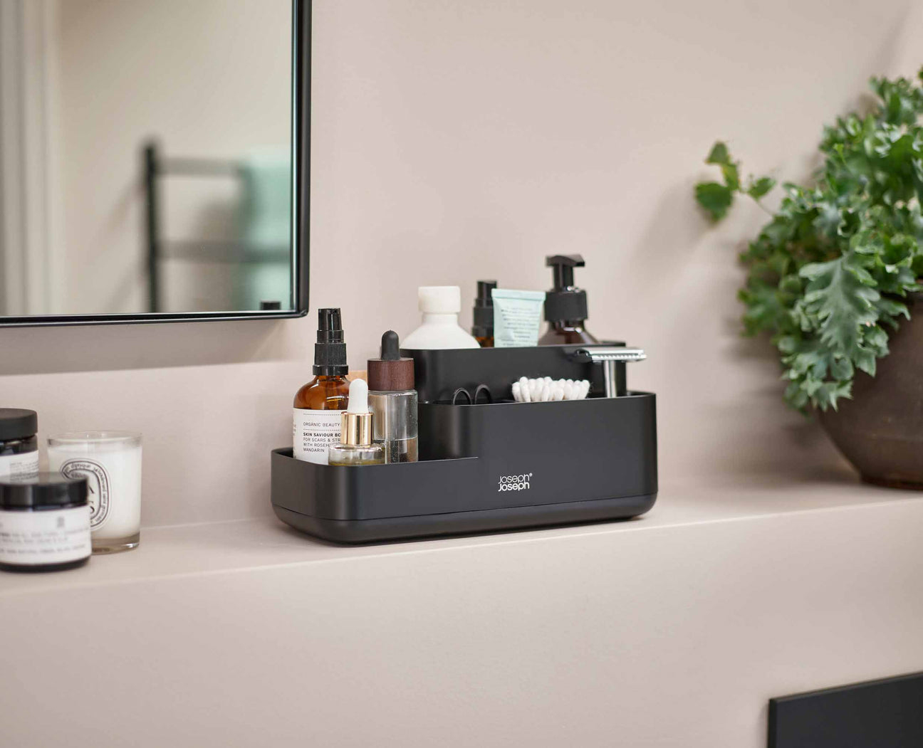 Joseph Joseph EasyStore Bathroom Caddy black, Ansicht 2