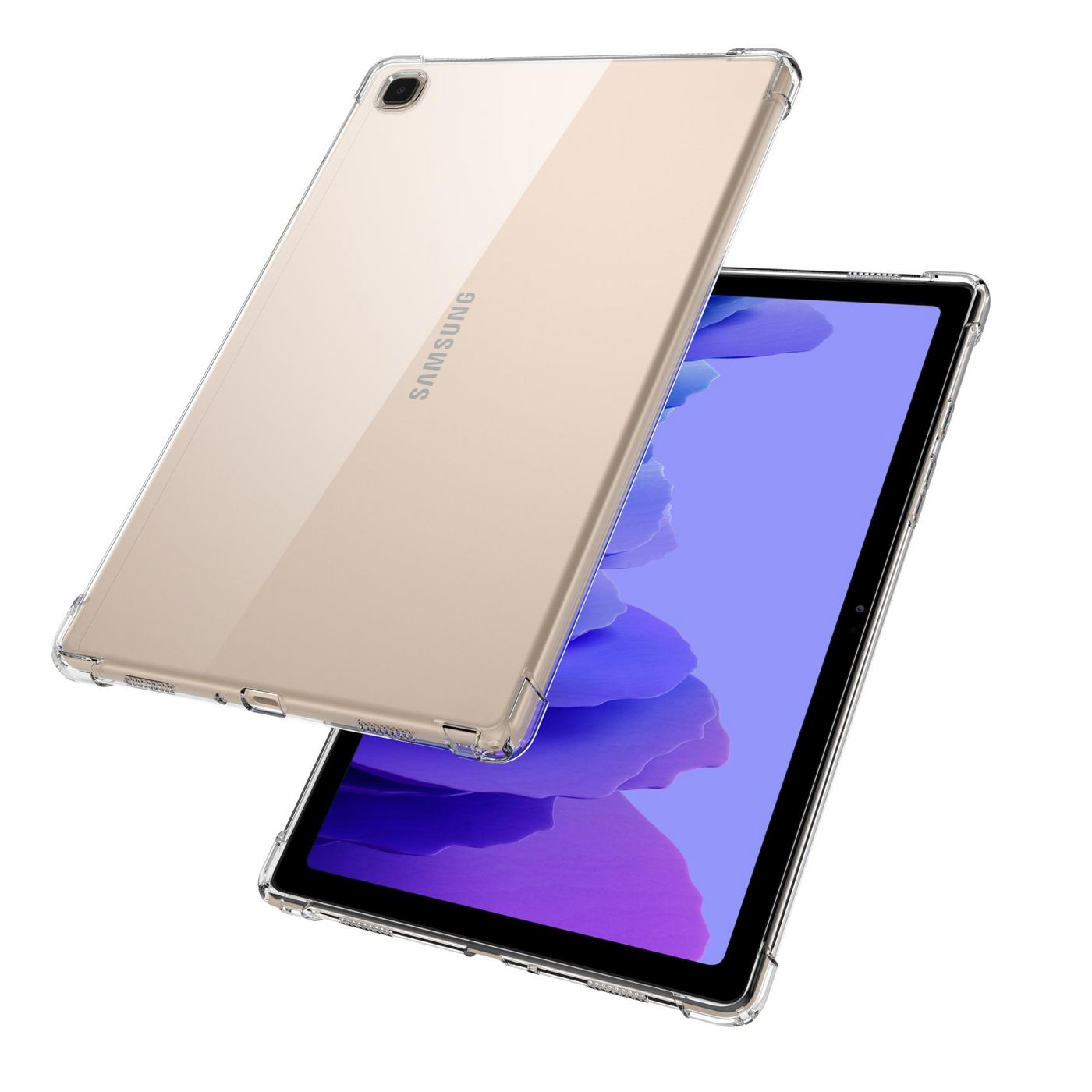 eSTUFF Hintere Abdeckung für Tablet - Thermoplastisches Polyurethan (TPU), Ansicht 3