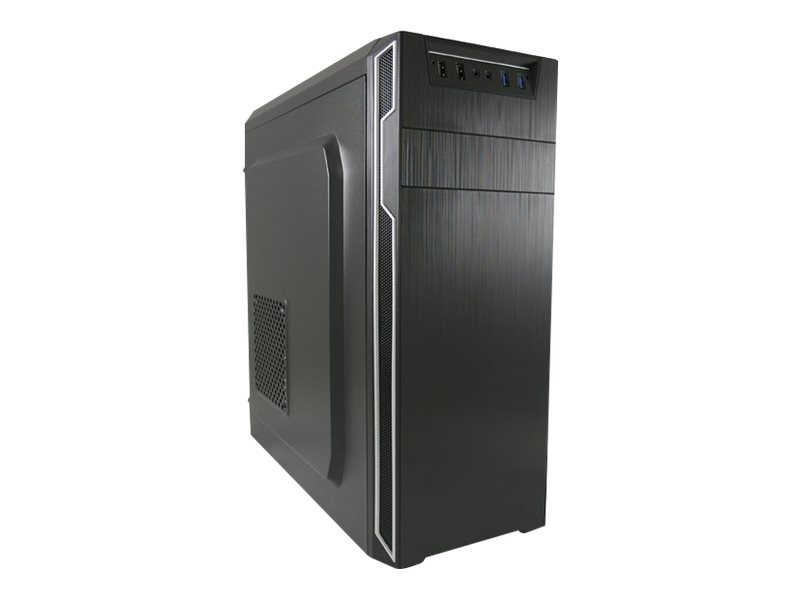 LC Power Classic 7038B - Midi Tower - ATX - ohne Netzteil