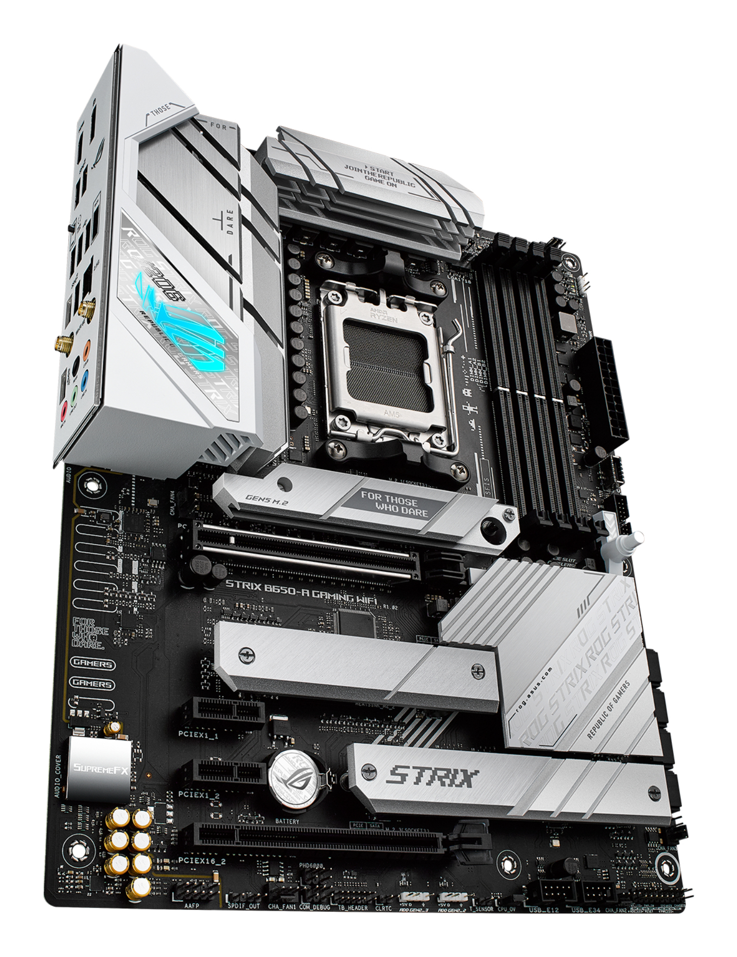 ASUS ROG STRIX B650-A GAMING WIFI - Motherboard - ATX - Socket AM5 - AMD B650 Chipsatz, Ansicht 4