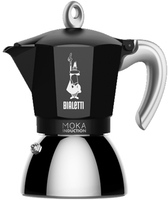 Bialetti Moka Induction - Mokka-Kanne - 0,9 l - Schwarz - Aluminium - 4 Tassen - Polypropylen (PP)