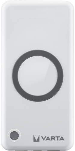 Varta Induktive Power Bank - Li-Pol - 10000 mAh - 20 Watt - PD, Quick Charge 3.0 - 3 Ausgabeanschlussstellen, Ansicht 3