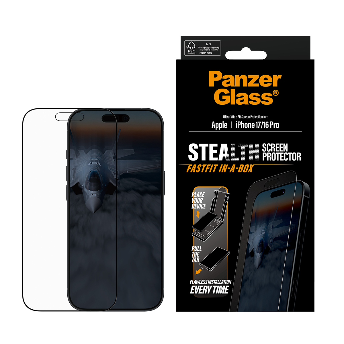 PanzerGlass Stealth - Bildschirmschutz für Handy, Ansicht 4