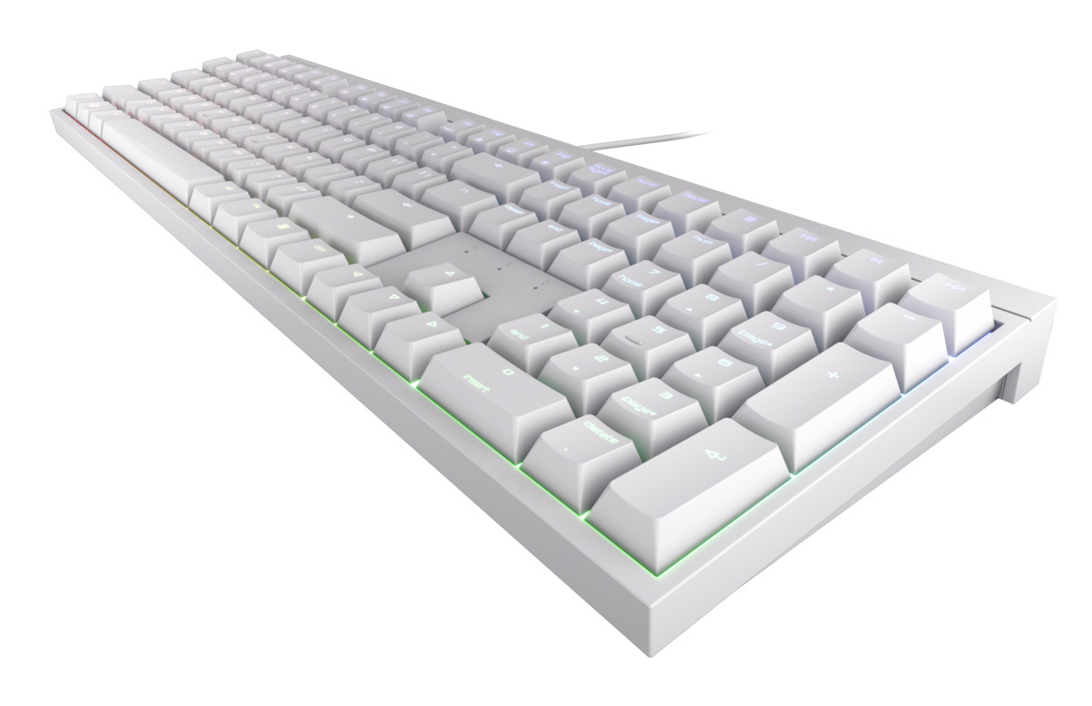 Cherry MX 2.0S - Tastatur - 100% - full size - TL: Deutsch, QWERTZ, Ansicht 2