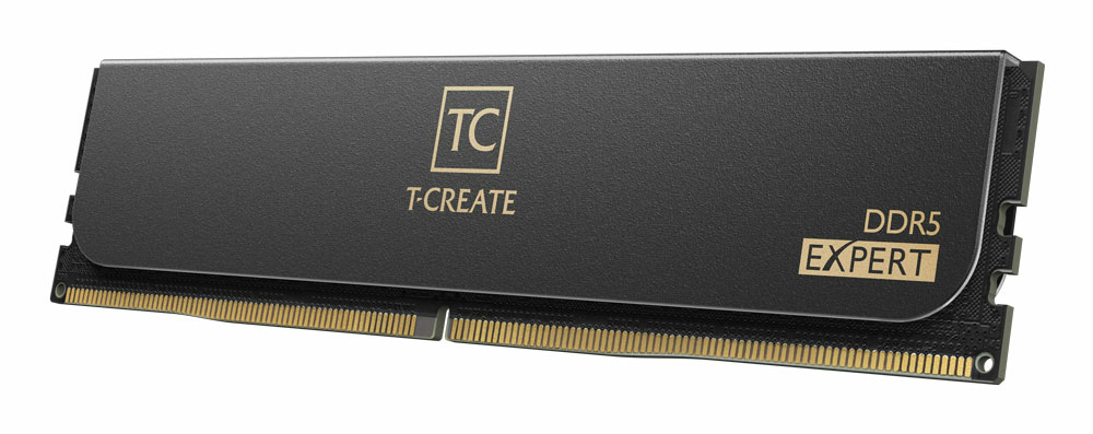 Team Group DIMM 32 GB DDR5-6000 2x 16 Dual-Kit schwarz CTCED532G6000HC30DC01 T-CREATE, Ansicht 4
