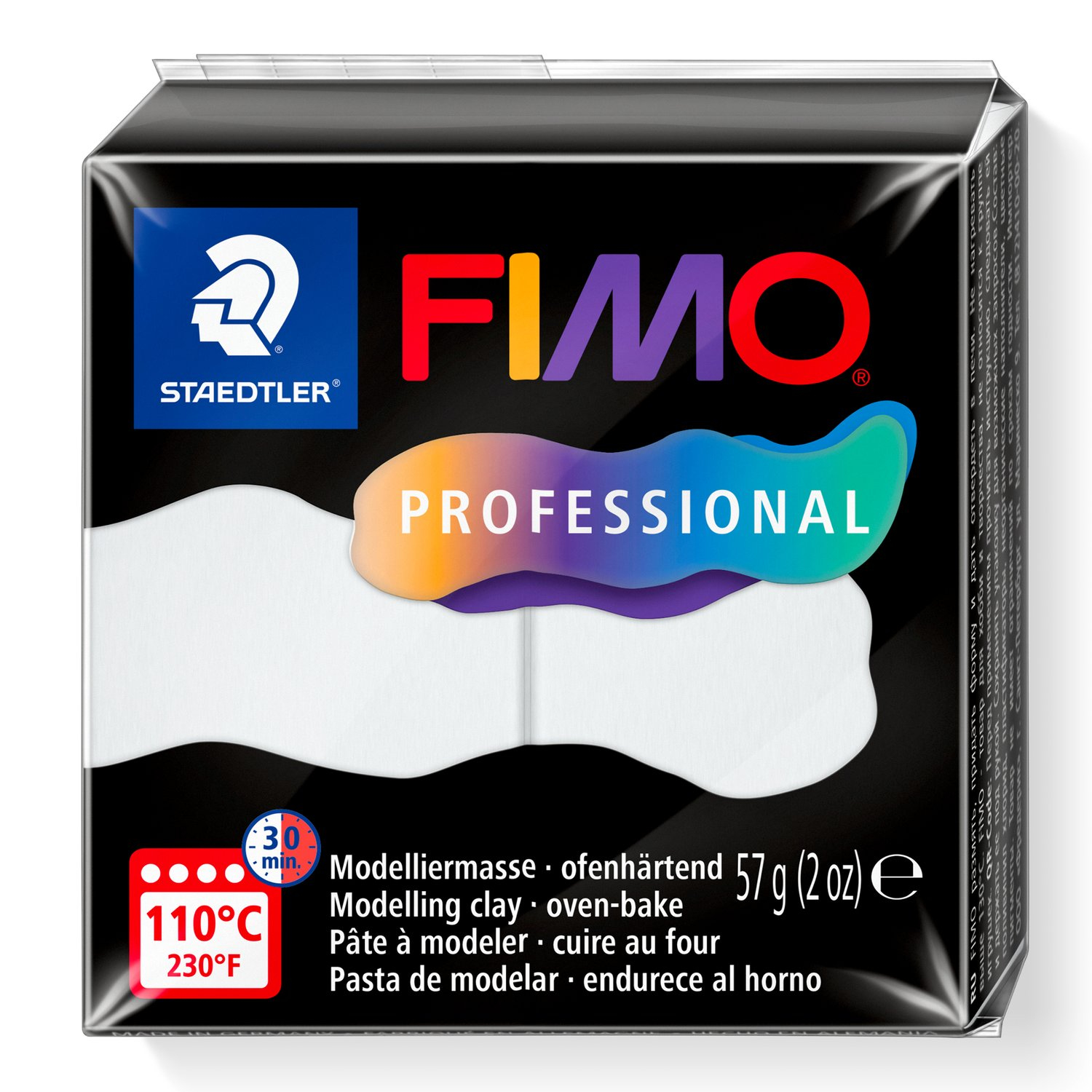 STAEDTLER Mod.masse Fimo prof 57g weiß, Ansicht 2