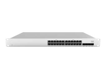 Cisco Meraki Cloud Managed MS210-24P - Switch - managed - 24 x 101001000 (PoE+)