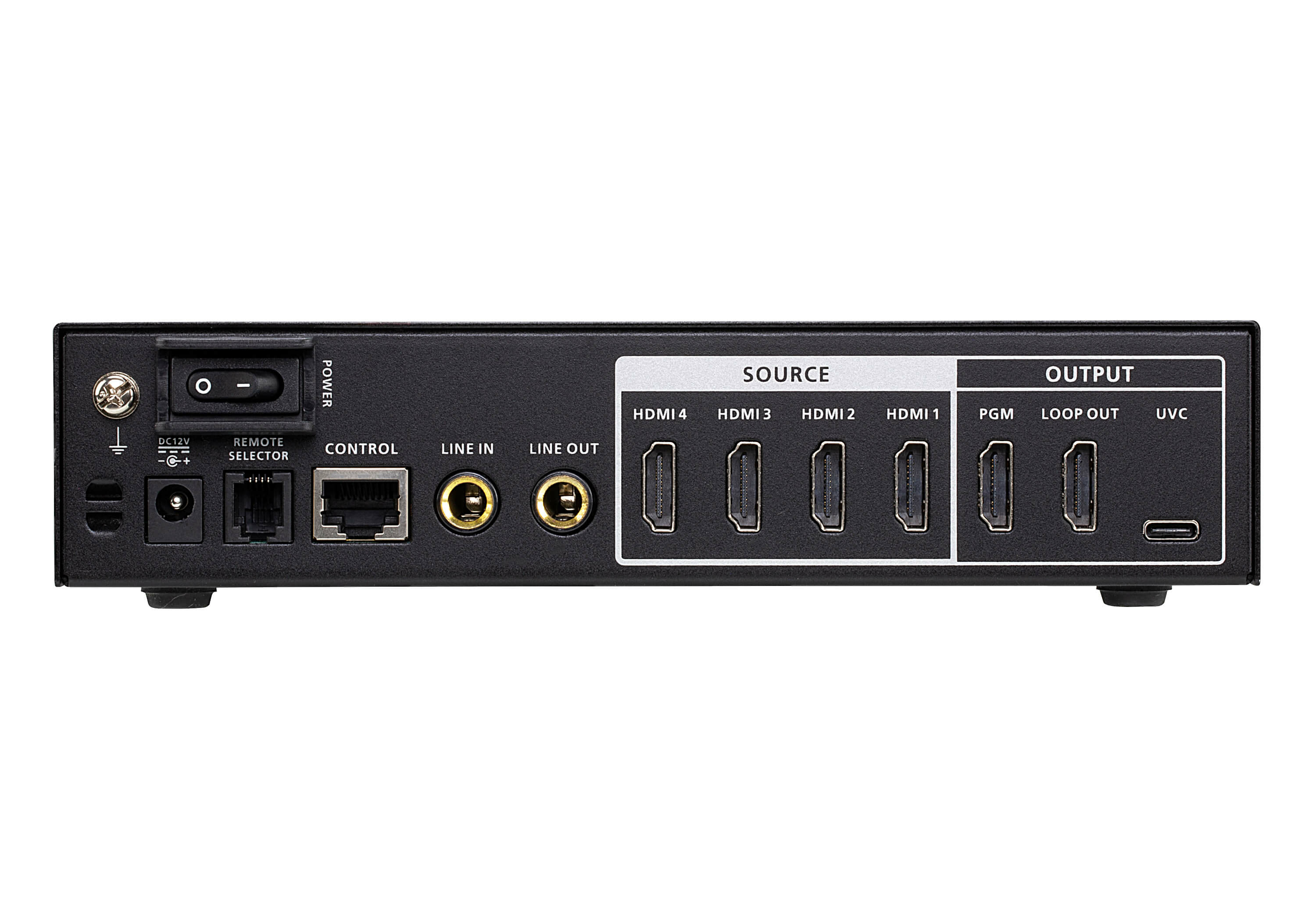 ATEN CAMLIVE PRO 4K 4-Input HDMI to USB Video Switcher, Ansicht 3