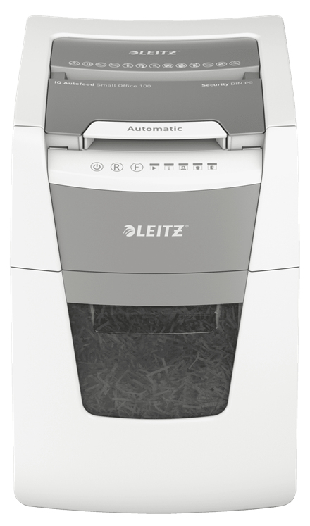 Esselte Leitz IQ AutoFeed Small Office 100 P5 - Vorzerkleinerer, Ansicht 2