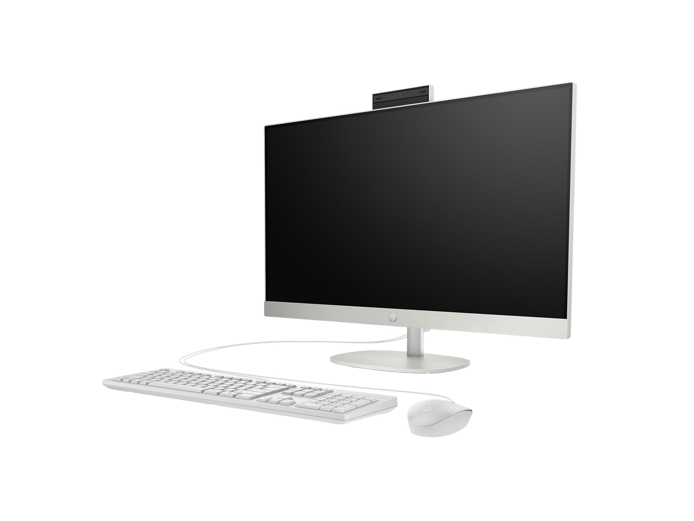 HP 27-cr0107ng - All-in-One (Komplettlösung) - Core i3 i3-1315U - RAM 8 GB - SSD 512 GB - NVMe - UHD Graphics - Wi-Fi 6, Bluetooth 5.3, 1GbE - WLAN: 802.11a/b/g/n/ac/ax, Bluetooth 5.3 - FreeDOS - Monitor: LED 68.6 cm (27")