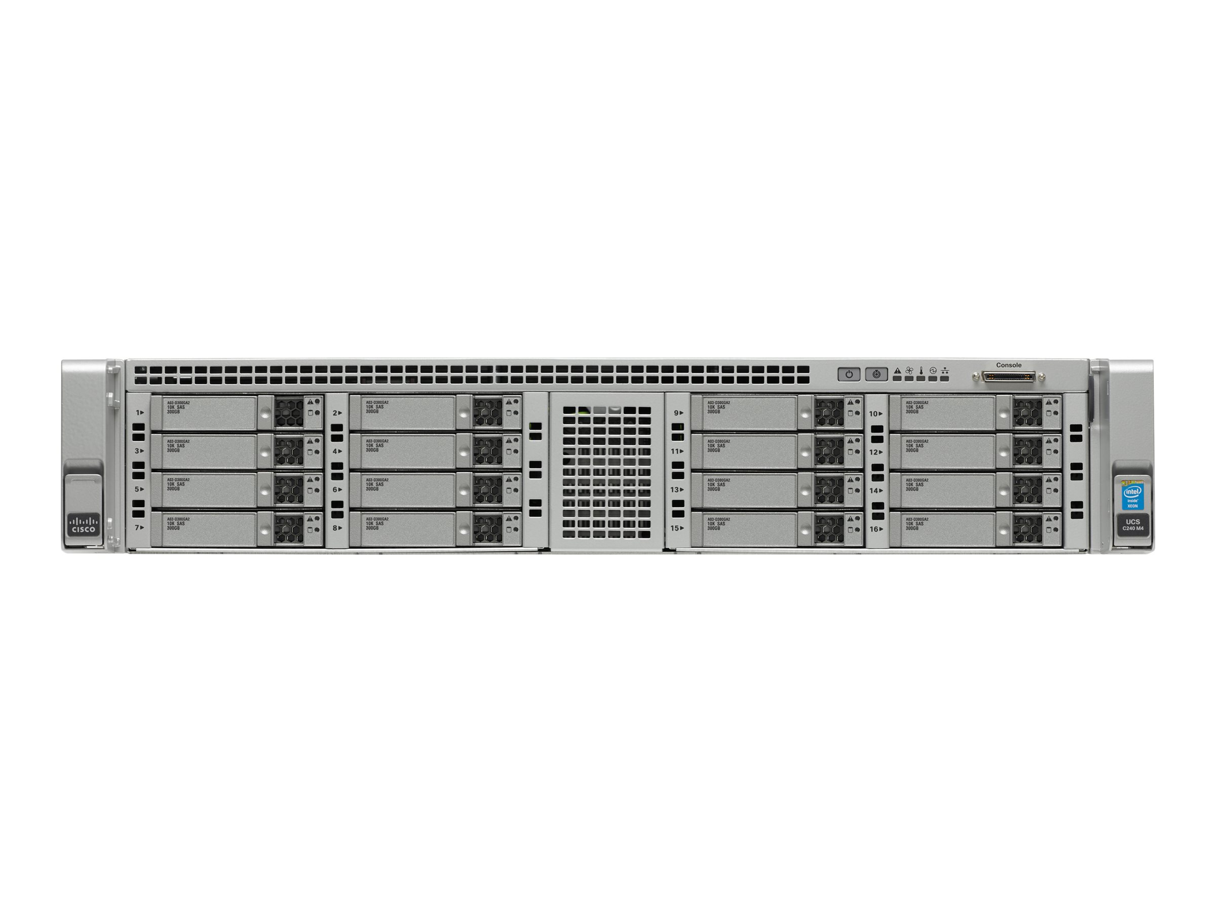 Cisco Business Edition 7000M (Export Restricted) - Server - Rack-Montage - 2U - zweiweg - 1 x Xeon E5-2680V3  2.5 GHz - RAM 64 GB - SAS - Hot-Swap 6.4 cm (2.5)