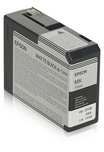 Epson T5808 - 80 ml - mattschwarz - original, Ansicht 4
