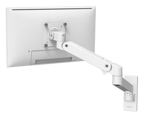 Ergotron LX Pro - Befestigungskit (Monitorarm) - für LCD-Display - Aluminium - weiß - bis zu 86,4cm (bis zu 34 Zoll), Ansicht 2