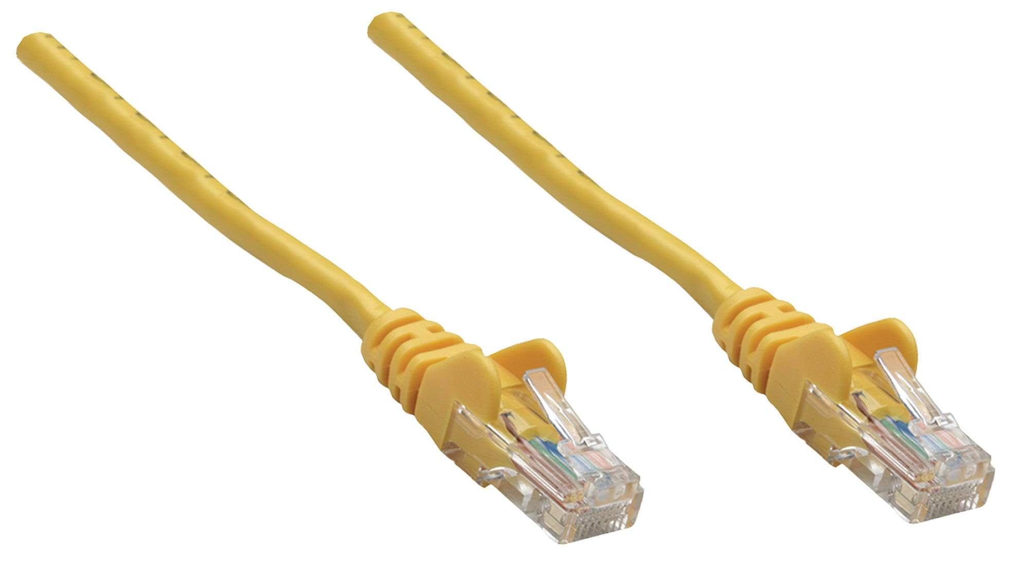 Intellinet Network Patch Cable, Cat6, 0.25m, Yellow, Copper, S/FTP, LSOH / LSZH, PVC, RJ45, Gold Plated Contacts, Ansicht 3