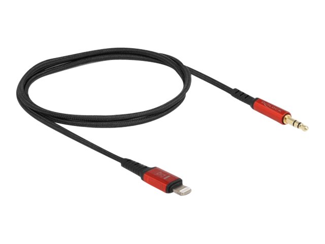 Delock Kabel Lightning auf Kopfhöreranschluss
